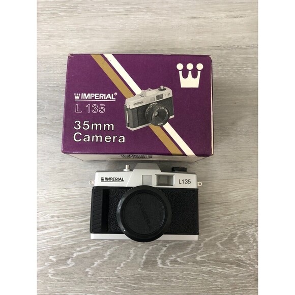 Imperial L135 Black Silver Portable IPEX Optical Glasses Lens F6 35mm Camera